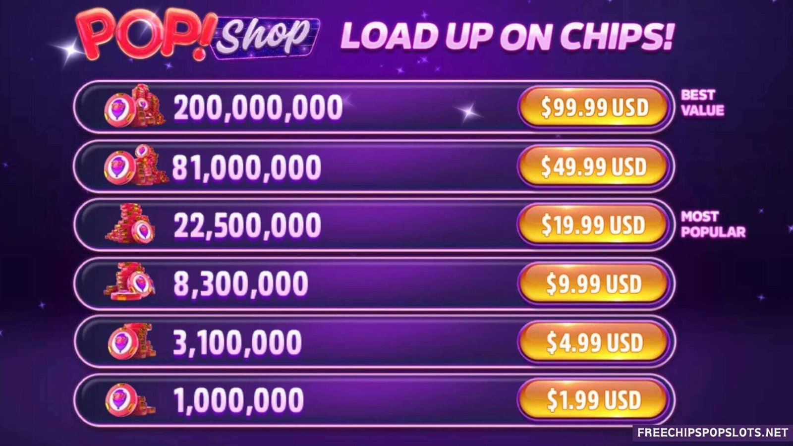 Pop Slots Free Chips Links Today POP Slots Free Chips - Get Rewards [June 2025]