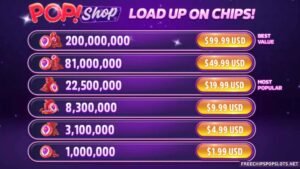 POP Slots Free Chips - Get Rewards [January 2026]