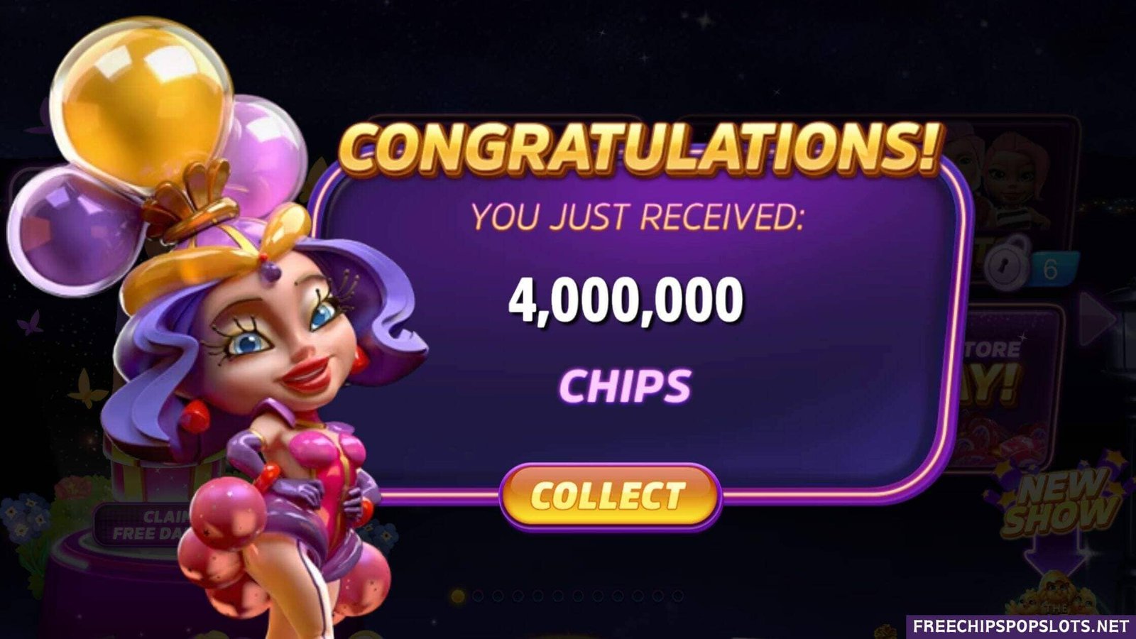 POP Slots Free Chips